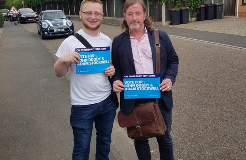 Dr John Doddy and Adam Stockwell 