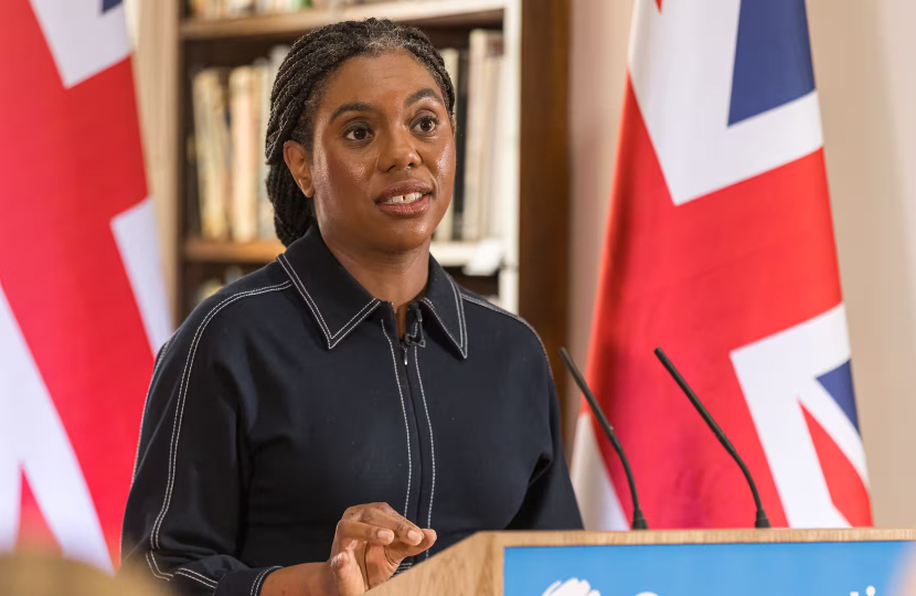Kemi delivers a speech at FTSE250+ conference